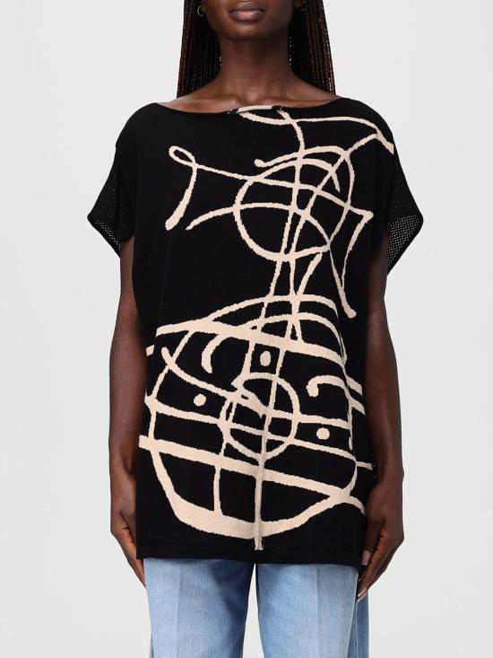 26SS 비비안웨스트우드 스웨터 8101000PK0073 N401 Black