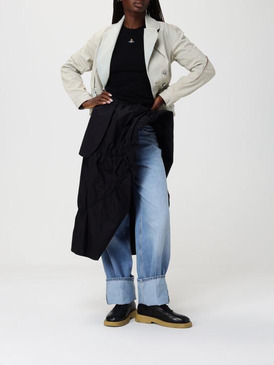 26SS 비비안웨스트우드 민소매 티셔츠 3G01003ZJ009C N401 Black - VIVIENNE WESTWOOD