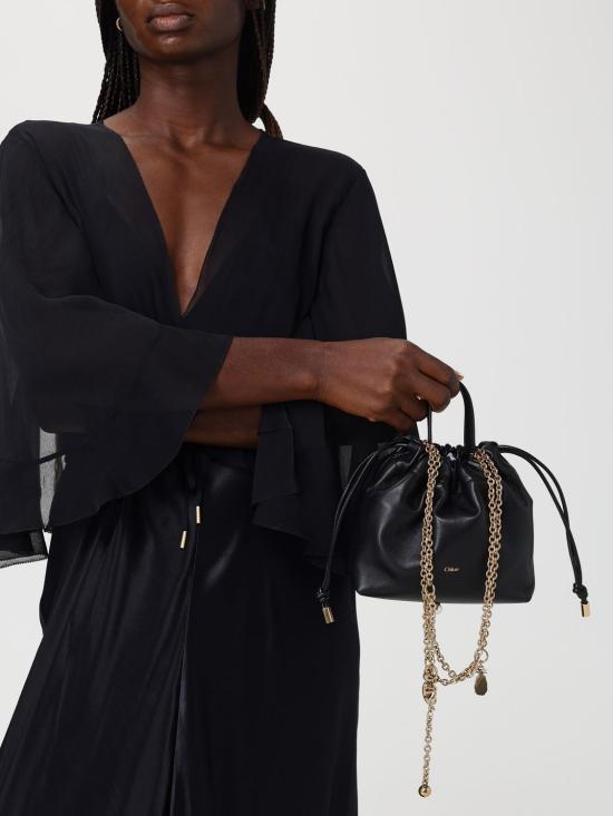 26SS 끌로에 토트백 CH26SP126R12 001 Black - CHLOE