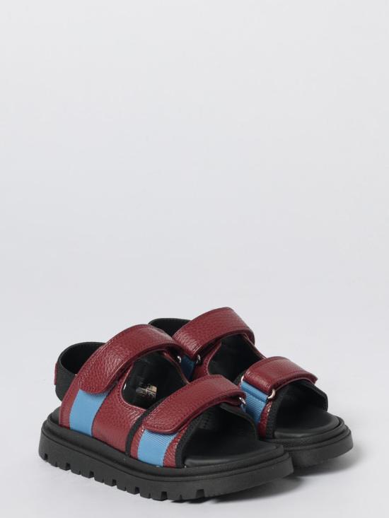 26SS [키즈] 마르니 샌들 82308 3 Burgundy - MARNI