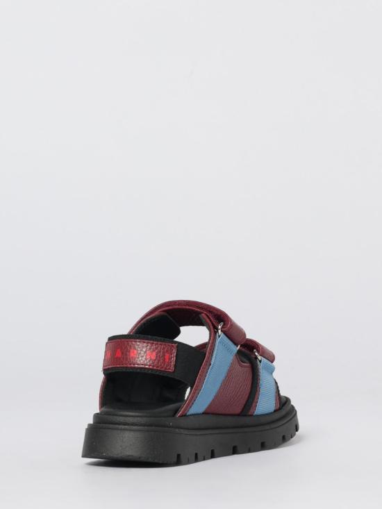 26SS [키즈] 마르니 샌들 82308 3 Burgundy - MARNI