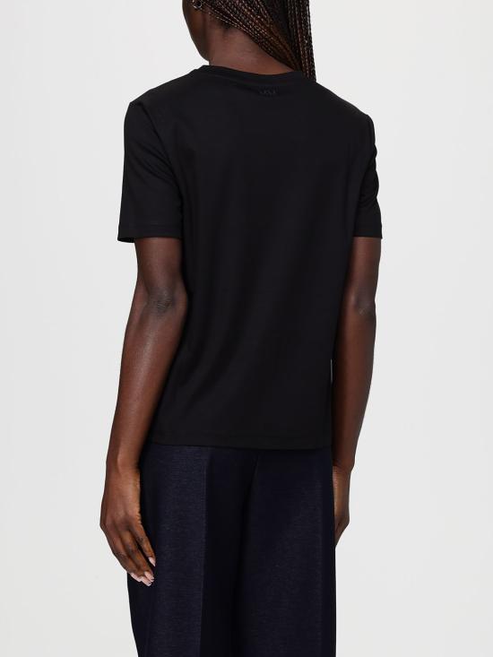 26SS 막스마라 반팔 티셔츠 2616841067600 006 Black - MAX MARA