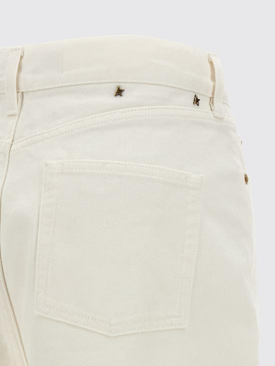 26SS 골든구스 데님 팬츠 GWP02079P000980 10190 White - GOLDEN GOOSE