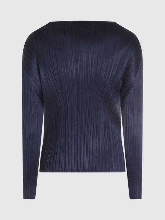 26SS 플리츠플리즈 긴팔 티셔츠 PP66JK111 78 Blue - PLEATS PLEASE