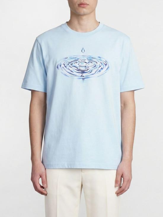 26SS 카사블랑카 반팔 티셔츠 MSP26JTS001 05 Blue