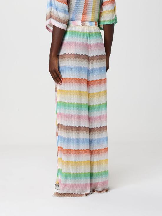 26SS 미소니 팔라초 팬츠 MC23SI00BR014G SM9X2 Multicolor - MISSONI