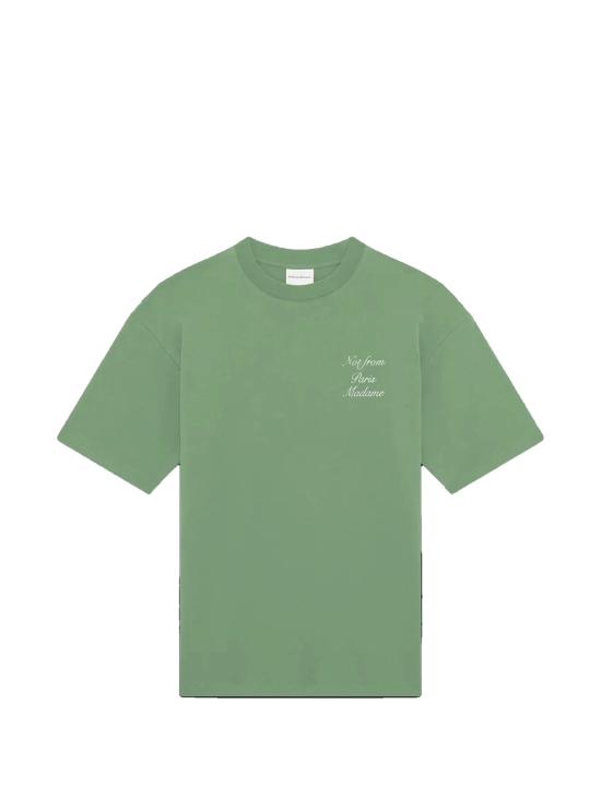 26SS 드롤드무슈 반팔 티셔츠 KTS209CO002 LGN Green