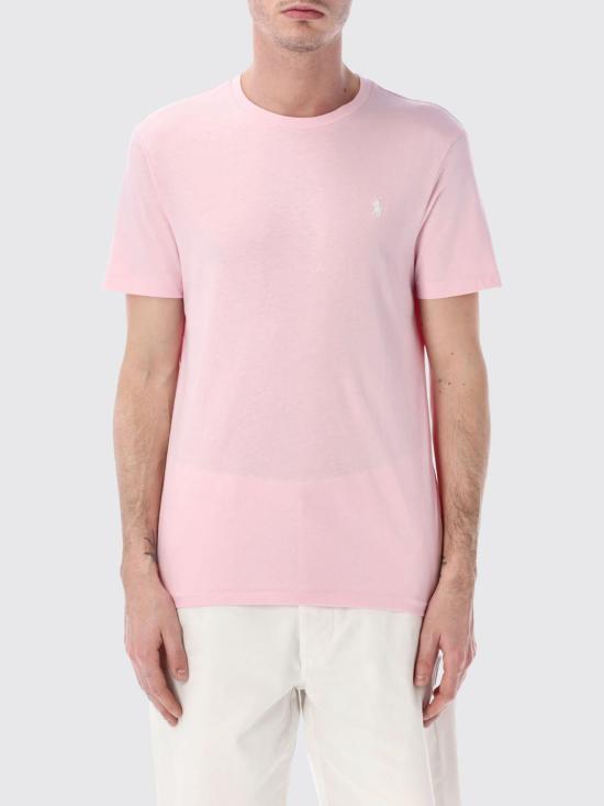 26SS 폴로 랄프로렌 반팔 티셔츠 710671438 520 Pink