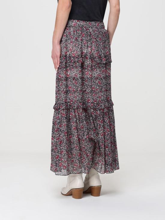 26SS 이자벨마랑에뚜왈 롱 스커트 26PJU0488FAD1J14E 86CY Red - ISABEL MARANT ETOILE