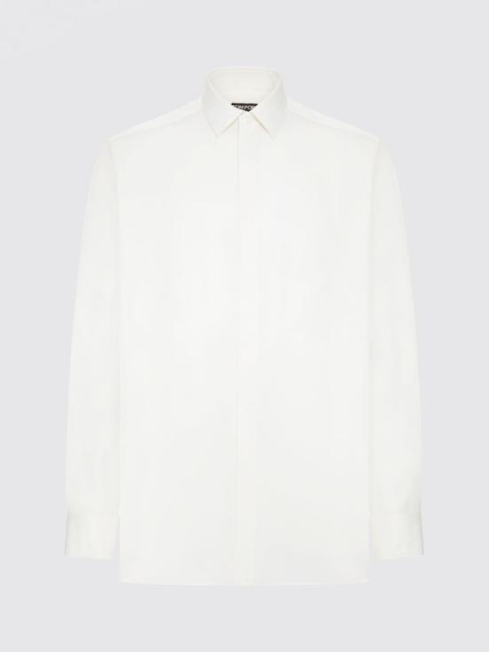 26SS 톰포드 긴팔 셔츠 HRVF01S0275 WAR White - TOMFORD