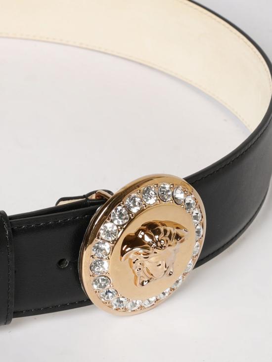 26SS 베르사체 레귤러 벨트 10223591A01051 1B00V Black - VERSACE