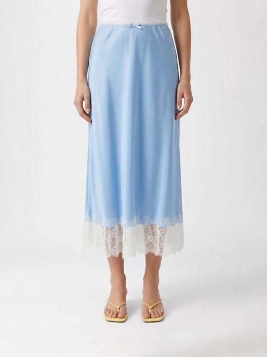 26SS 모스키노 롱 스커트 01250545 0304 Blue