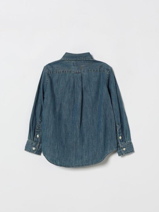 26SS [키즈] 폴로 랄프로렌 셔츠 322713843 001 Blue - POLO RALPH LAUREN