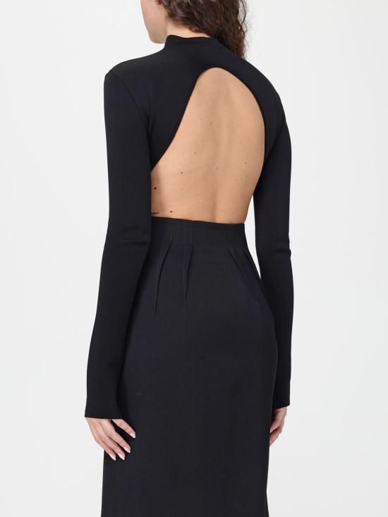 26SS 뮈글러 탑 26P2TO08571137 1999 Black - MUGLER