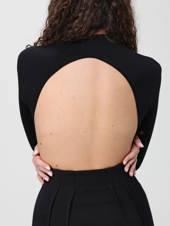 26SS 뮈글러 탑 26P2TO08571137 1999 Black - MUGLER