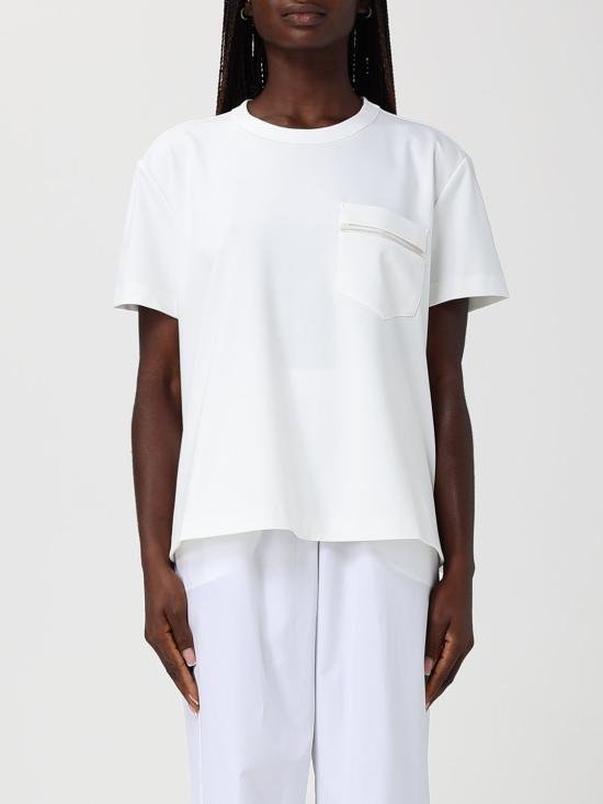 26SS 파비아나 필리피 반팔 티셔츠 JED266F155L772 0142 White