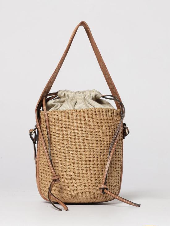 26SS 끌로에 우디 스몰 바스켓백 CHC23AS381L18 25S Brown