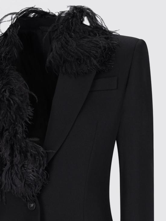 26SS 디 아티코 수트 자켓 260WCG00091WWW065FS 100 Black - THE ATTICO