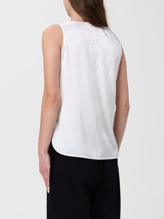 26SS 막스마라 민소매 티셔츠 2616161017600 005 White - MAX MARA