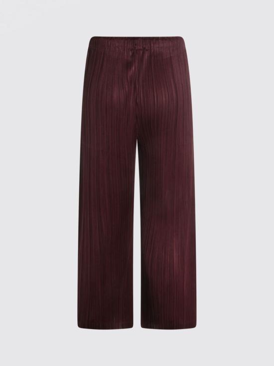 26SS 플리츠플리즈 팬츠 PP66JF115 84 Burgundy - PLEATS PLEASE