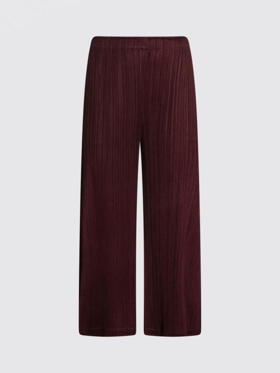 26SS 플리츠플리즈 팬츠 PP66JF115 84 Burgundy - PLEATS PLEASE