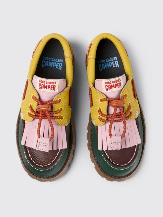 25FW [키즈] 캠퍼 모카신 K800642 003 BOBO CHOSES X CAMPER 0 Multicolor - CAMPER