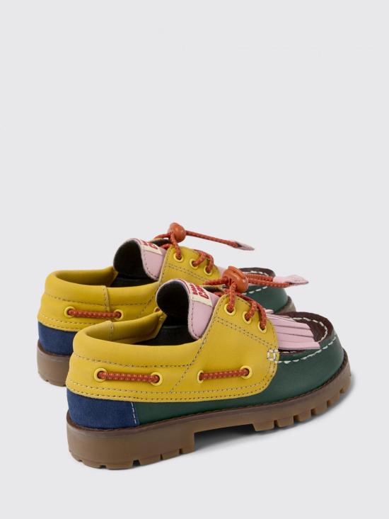 25FW [키즈] 캠퍼 모카신 K800642 003 BOBO CHOSES X CAMPER 0 Multicolor - CAMPER