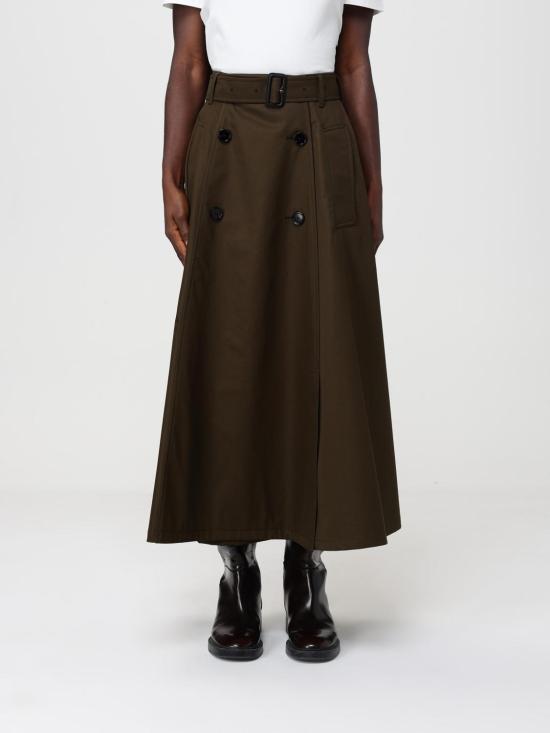 26SS 버버리 롱 스커트 8117977 Green