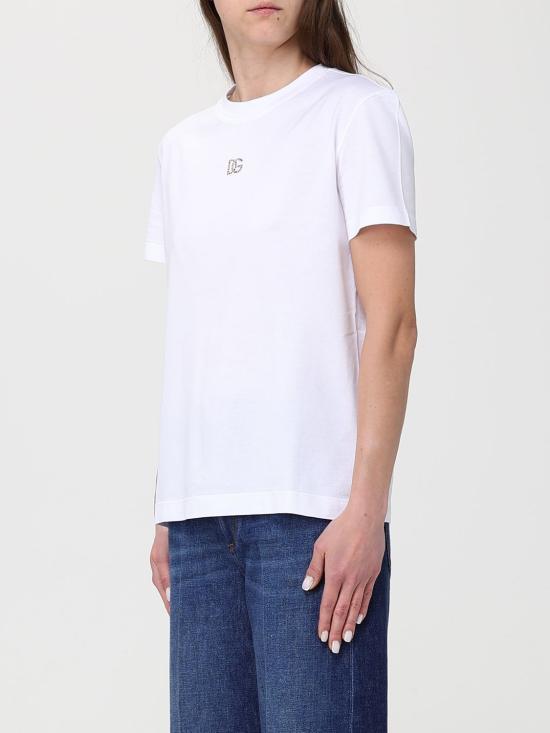 26SS 돌체앤가바나 반팔 티셔츠 F8V42ZGDDL7 W0800 White - DOLCE & GABBANA