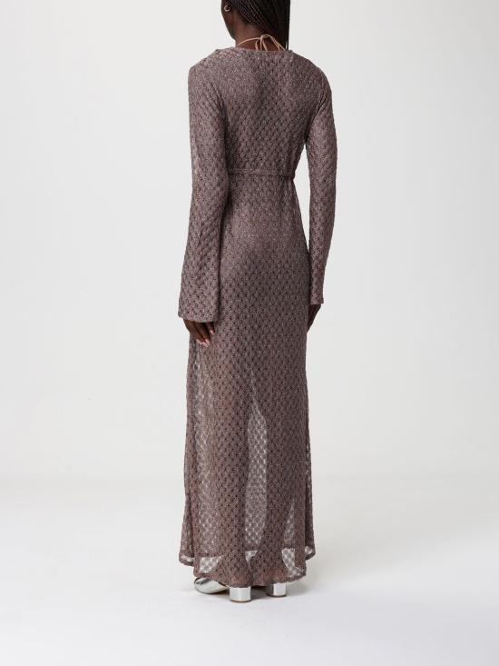 26SS 미소니 롱 원피스 MS26SQ0SBR014D S80EE Brown - MISSONI