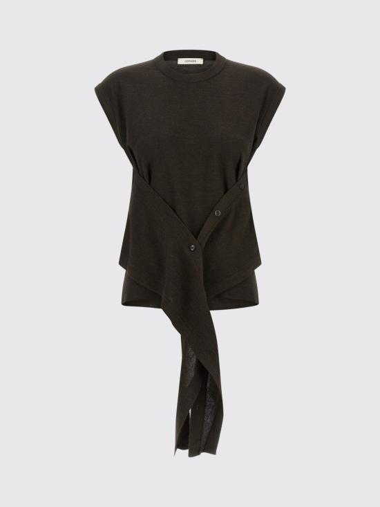 26SS 르메르 민소매 티셔츠 PO0002LK087 BR397 Brown - LEMAIRE