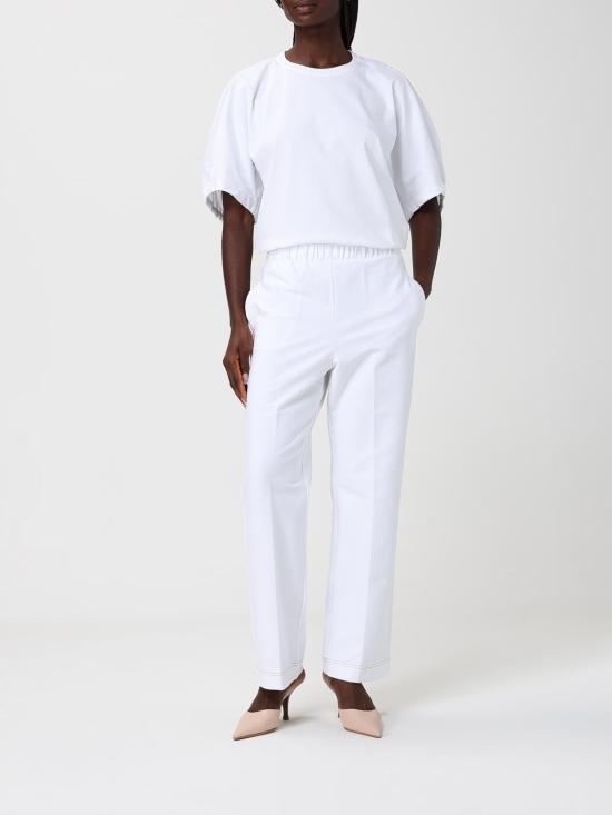 26SS 막스마라 반팔 티셔츠 2616941028600 001 White - MAX MARA