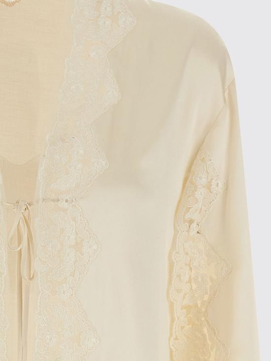 26SS 알베르타 페레티 블라우스 02131627 0002 Beige - ALBERTA FERRETTI