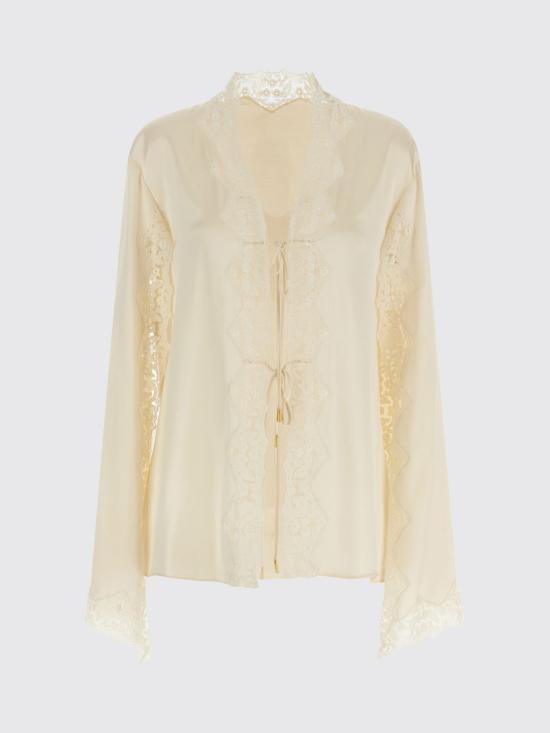 26SS 알베르타 페레티 블라우스 02131627 0002 Beige - ALBERTA FERRETTI