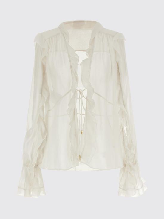 26SS 알베르타 페레티 블라우스 02111617 0003 Beige - ALBERTA FERRETTI