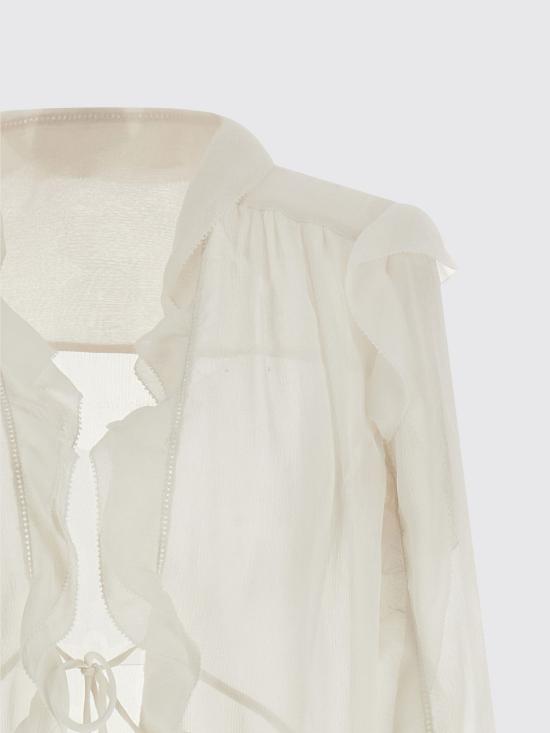 26SS 알베르타 페레티 블라우스 02111617 0003 Beige - ALBERTA FERRETTI