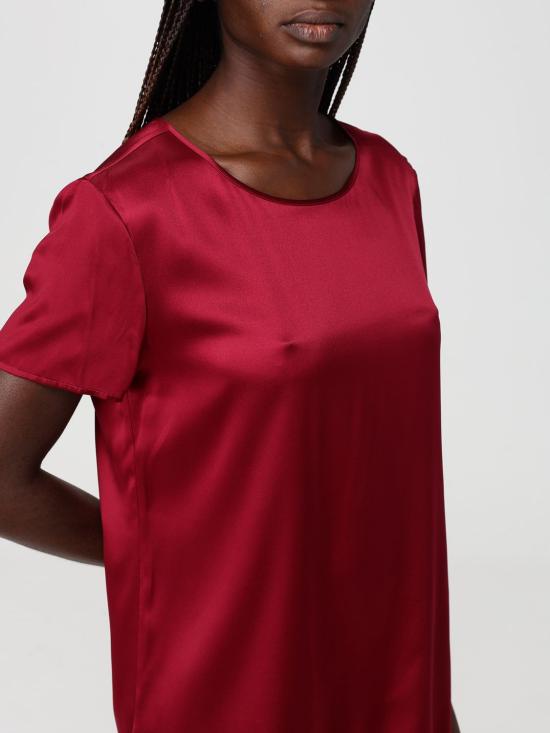 26SS 막스마라 반팔 티셔츠 2616111037600 025 Red - MAX MARA