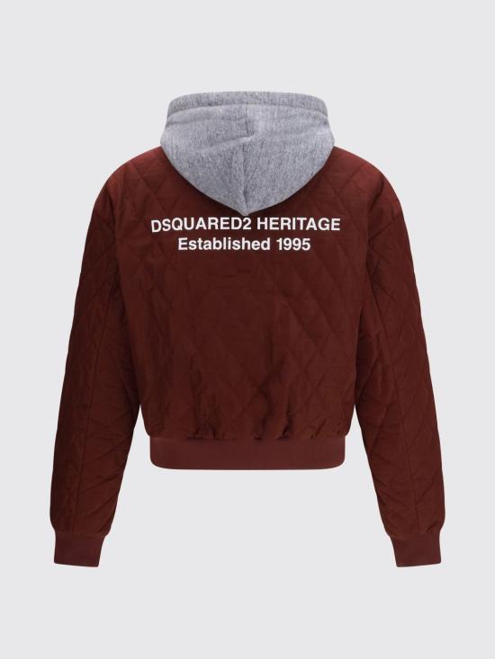 26SS 디스퀘어드2 자켓 S74AM1677D35465 259 Burgundy - DSQUARED2
