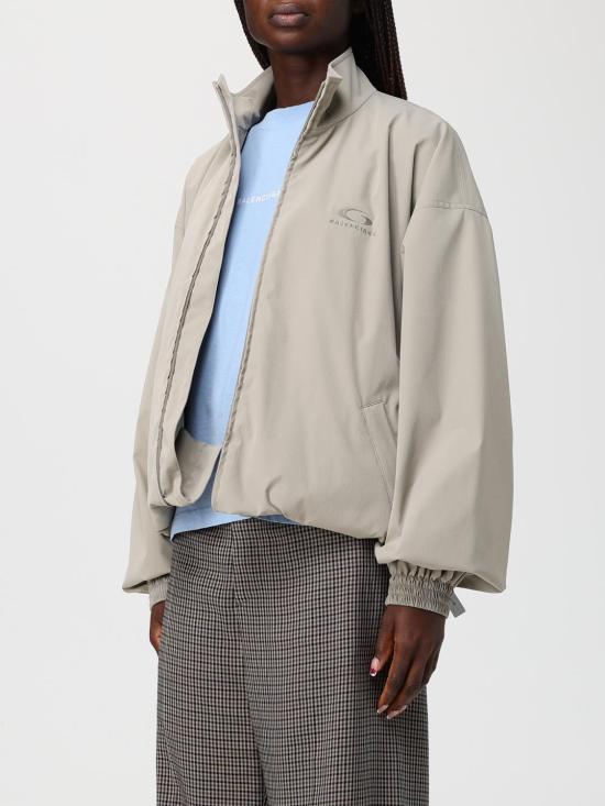 26SS 발렌시아가 폴디드 트랙수트 재킷 857681TRO31 9577 Sand - BALENCIAGA