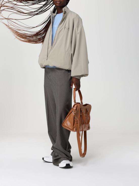 26SS 발렌시아가 폴디드 트랙수트 재킷 857681TRO31 9577 Sand - BALENCIAGA