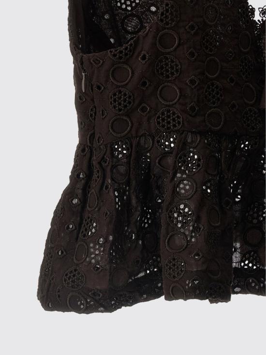 26SS 핑코 민소매 티셔츠 106451A35P M28 Brown - PINKO