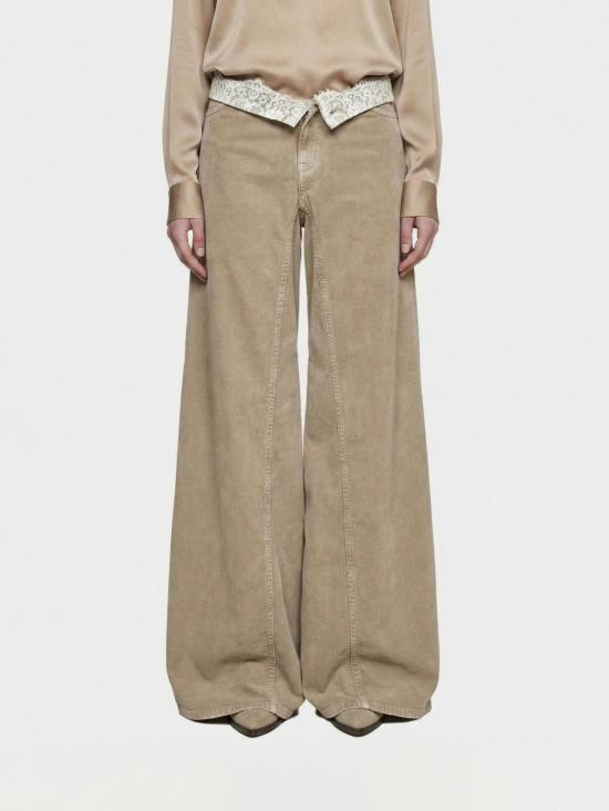 26SS 핑코 데님 팬츠 106462A364 C88 Beige