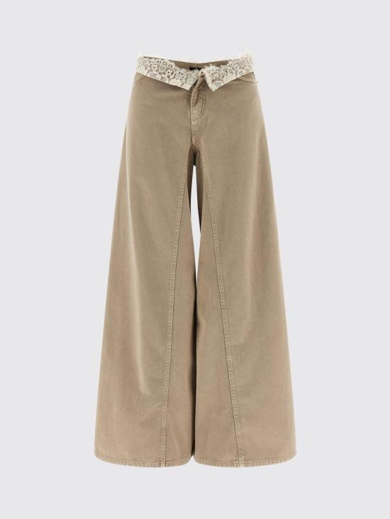 26SS 핑코 데님 팬츠 106462A364 C88 Beige - PINKO