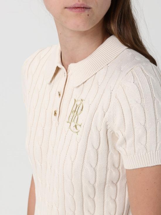 26SS 랄프 로렌 폴로 티셔츠 200932224 001 Beige - RALPH LAUREN