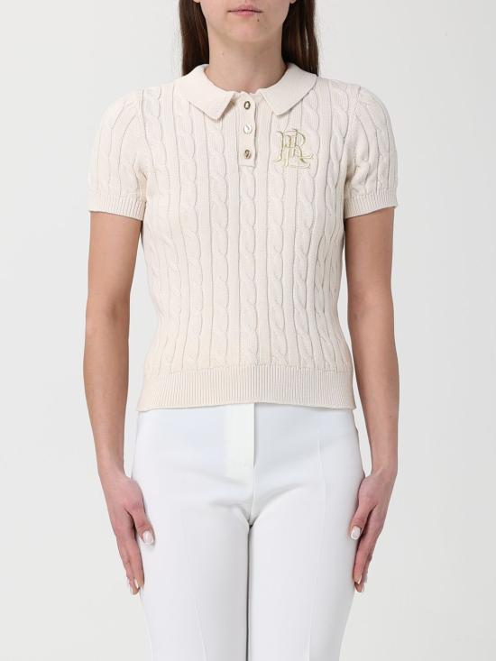 26SS 랄프 로렌 폴로 티셔츠 200932224 001 Beige