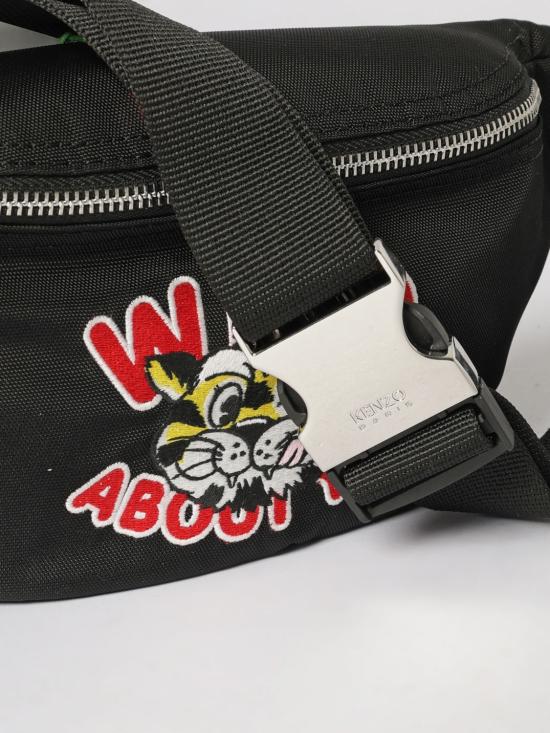 26SS 겐조 벨트백 FG55SA607F21 99 Black - KENZO