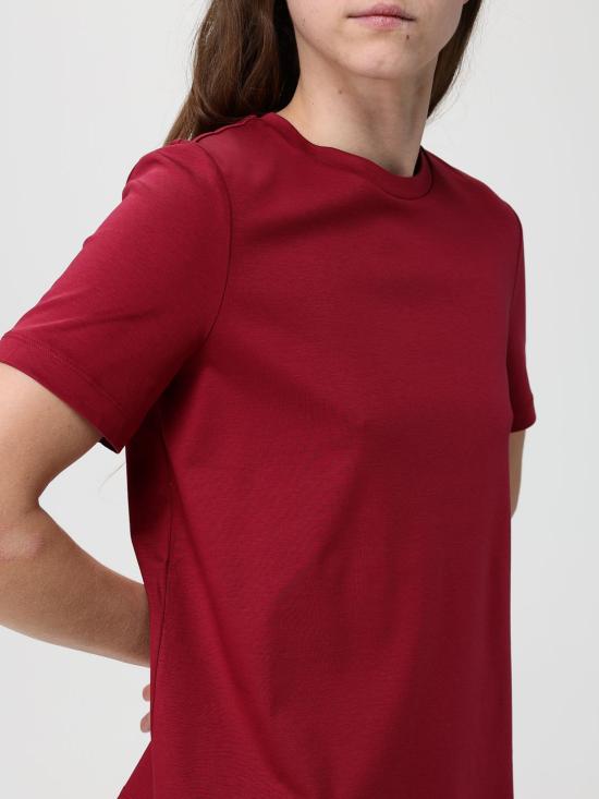 26SS 막스마라 반팔 티셔츠 2616841067600 007 Burgundy - MAX MARA