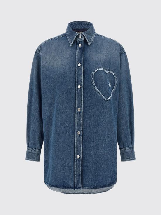 26SS 모스키노 셔츠 02040539 0285 Blue - MOSCHINO