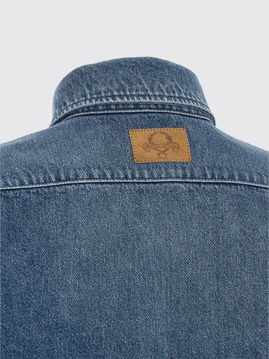 26SS 모스키노 셔츠 02040539 0285 Blue - MOSCHINO