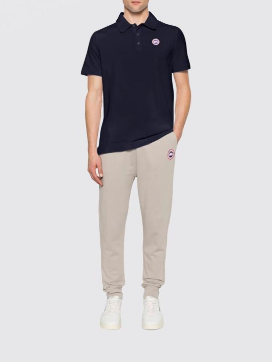 26SS 캐나다구스 폴로 티셔츠 1600M 9858 Blue 1 - CANADA GOOSE